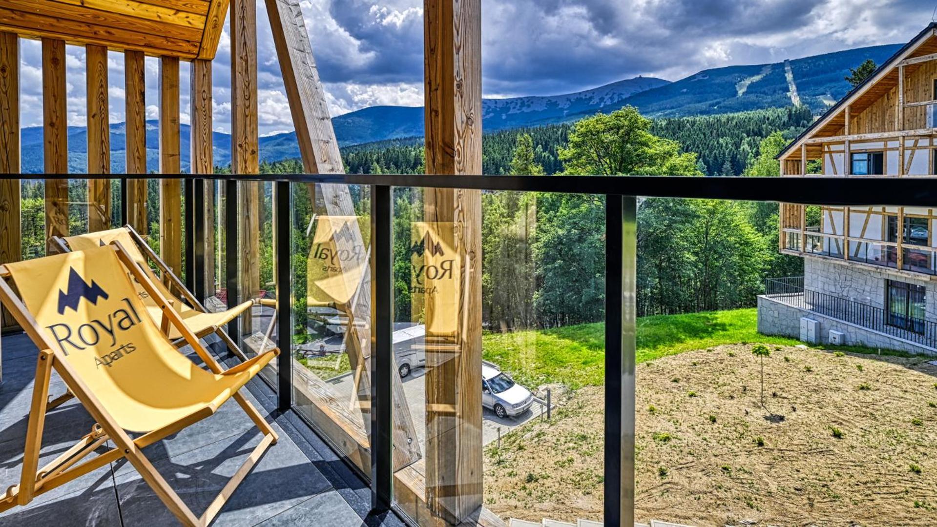 Orlik Vip Residence - Apartament Dwupoziomowy Sniezka Skyline Z Prywatna Sauna Karpacz Exteriör bild