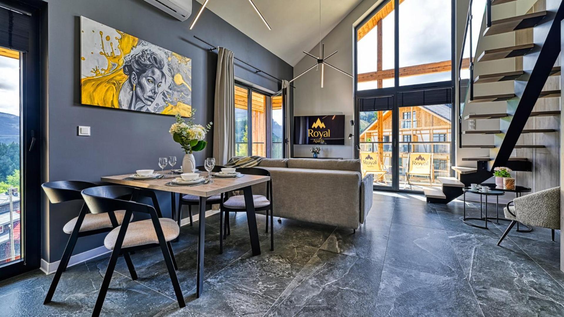 Orlik Vip Residence - Apartament Dwupoziomowy Sniezka Skyline Z Prywatna Sauna Karpacz Exteriör bild