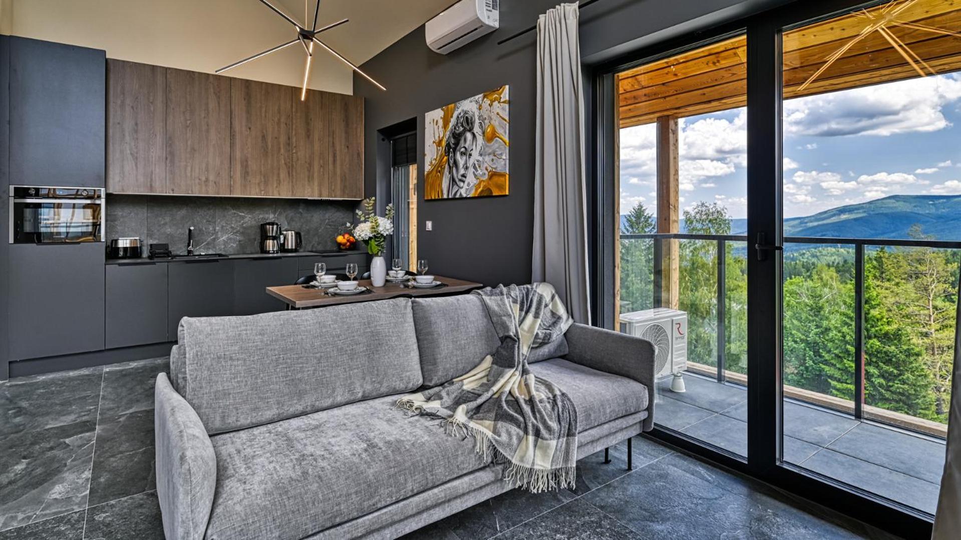 Orlik Vip Residence - Apartament Dwupoziomowy Sniezka Skyline Z Prywatna Sauna Karpacz Exteriör bild