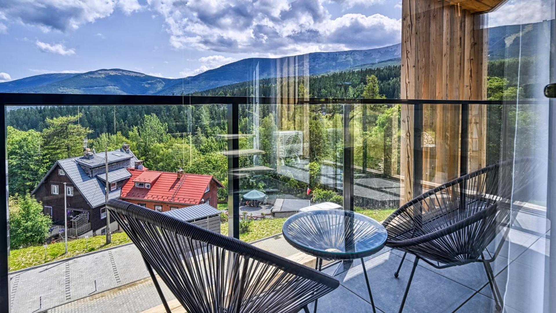 Orlik Vip Residence - Apartament Dwupoziomowy Sniezka Skyline Z Prywatna Sauna Karpacz Exteriör bild